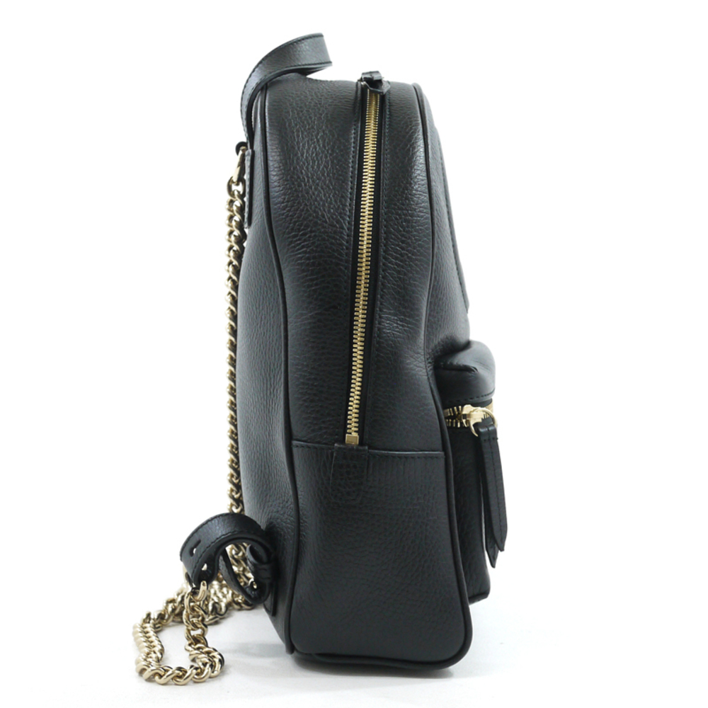 Gucci Soho Interlocking G Backpack Shoulder Black - image 5